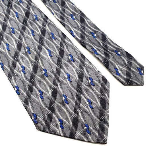 Dilena Mens Necktie Silk Designer Italian Accessory Office Work Casual Dad Gift - Picture 2 of 5